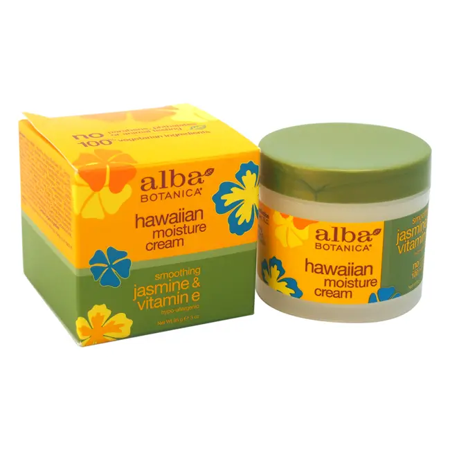 Alba Botanica Hawaii Jasmin & Vitamin E Feuchtigkeit Creme 3 Oz 3 Ounces