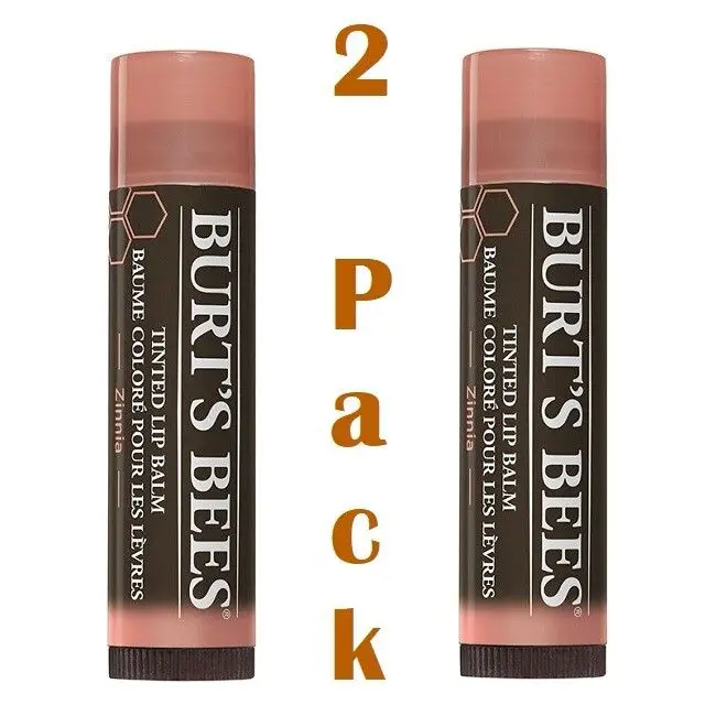 Burt's Bees Tinted Lip Balm, Red Dhalia, 0.15 Ounce (Pack of 2) by Burt's Bees