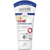 lavera Handbalsam SOS Hilfe ∙ Bio Macadamianussöl & Bio Karitébutter ∙ Handpflege mit Zellschutz