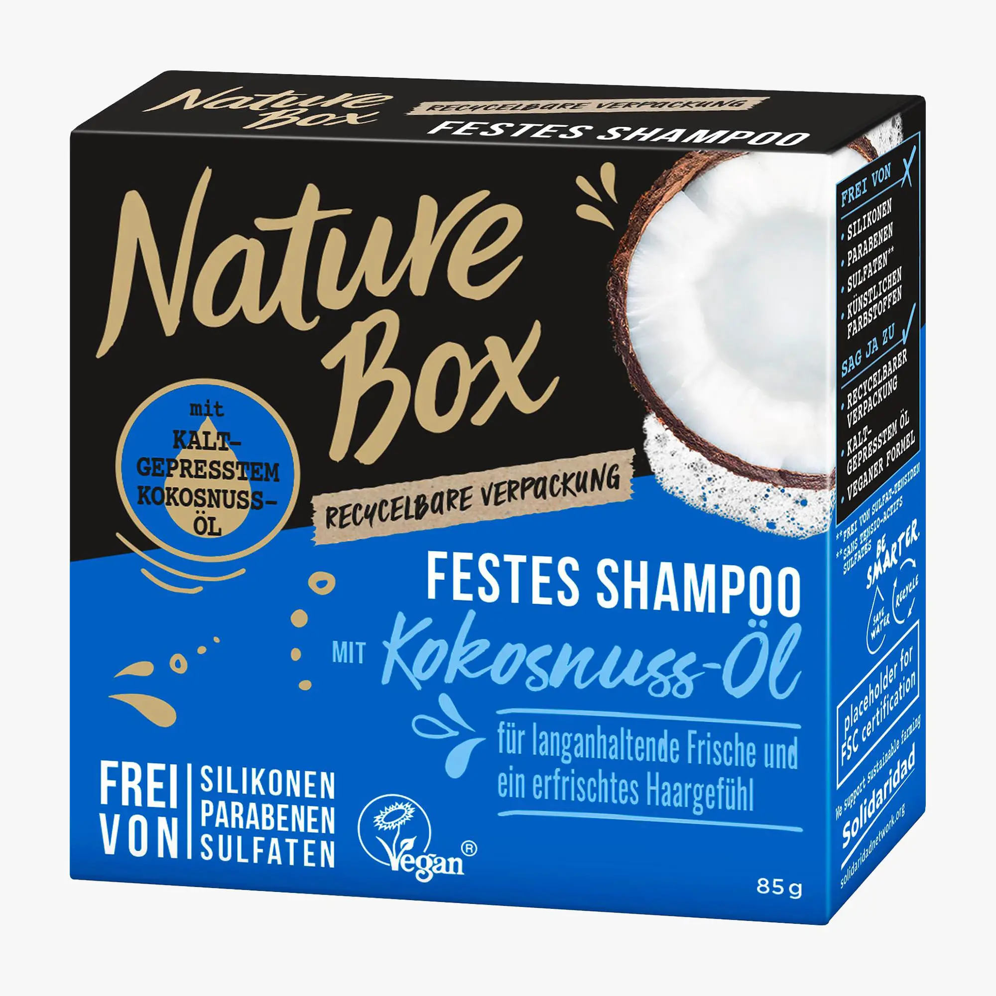 NATURE BOX Shampoo Kokosnuss-Öl, 1er Pack